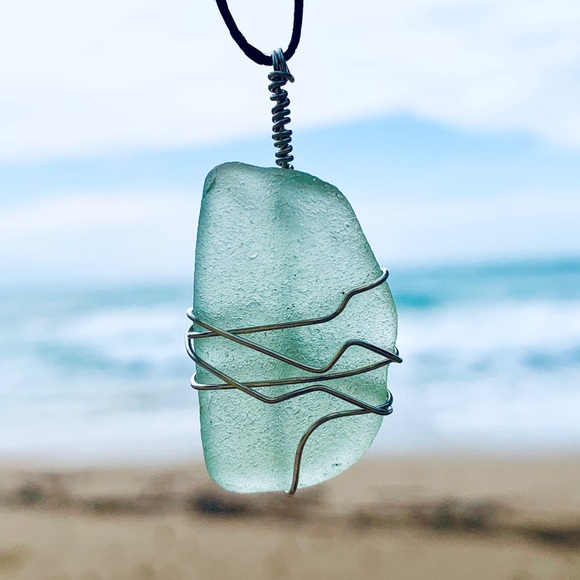 Hand Crafted Jewelry - Beachcomber Seaglass Necklace